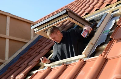 Pose de fenêtres de toit Velux à Bardouville